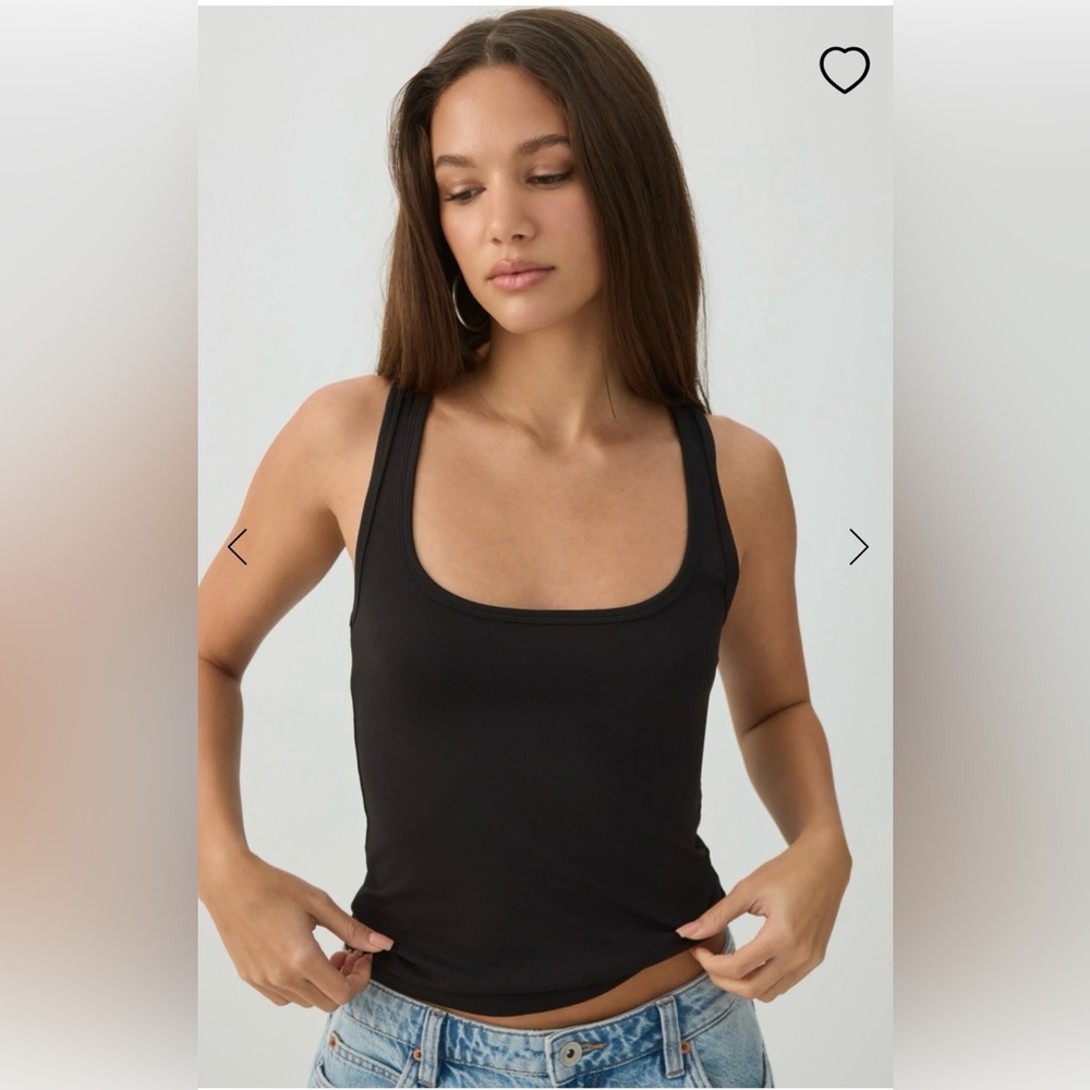 2/$15 Ardene Basic Super Soft Racerback Tank Top- US M